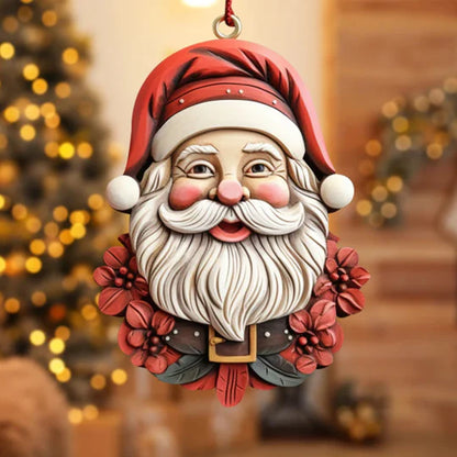 Resin Santa Claus Pendant