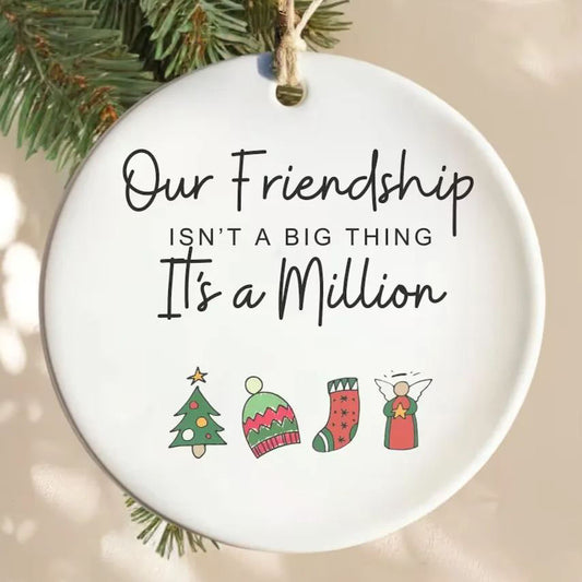 ✨🎄2023 Friend/Neighbor Gift Ornaments-I wish you live next door🥰