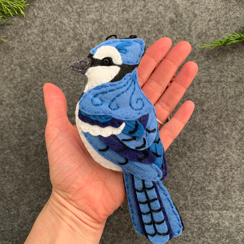 ✨Christmas Sale 80% OFF 🐦Hand Embroidered Felt Bird Ornament