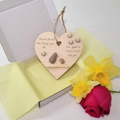 christmas sale 80% OFF✨Wooden Heart Decoration❤